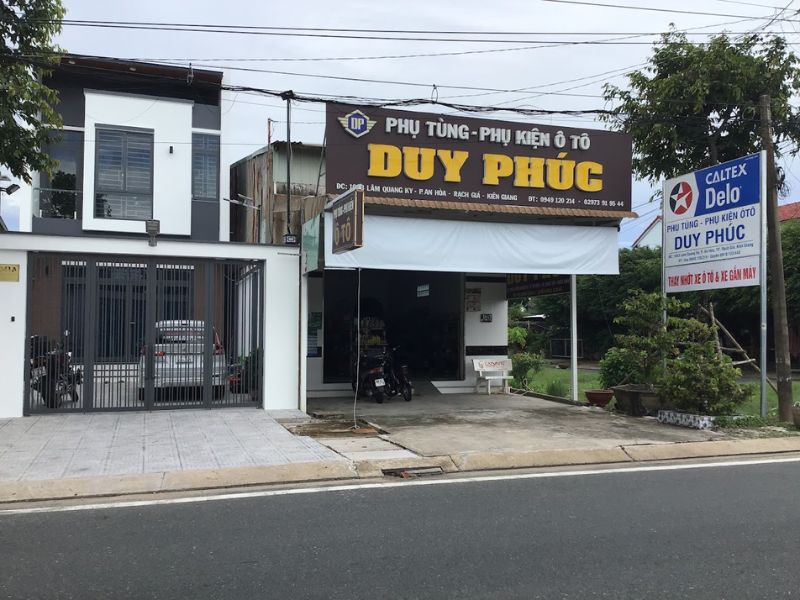 Phụ tùng ô tô rạch giá Duy Phúc