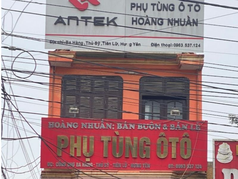 Cửa Hàng Phụ Tùng Ô Tô Hoàng Nhuần