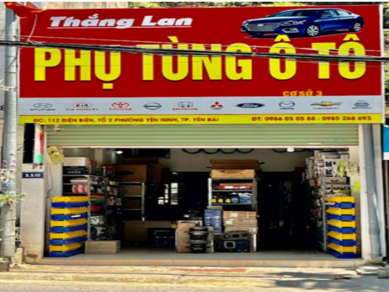 Cửa hàng phụ tùng ô tô Thắng Lan 