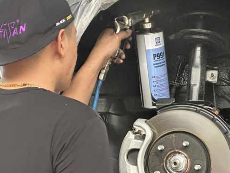 Phương pháp xịt phủ chống ồn
