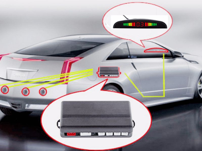 cảm biến va chạm 5 Cảm biến lùi