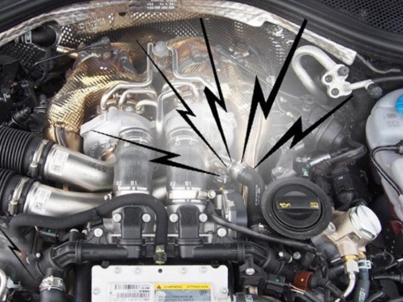 vòi phun nhiên liệu diesel 5 Tiếng ồn lạ từ động cơ
