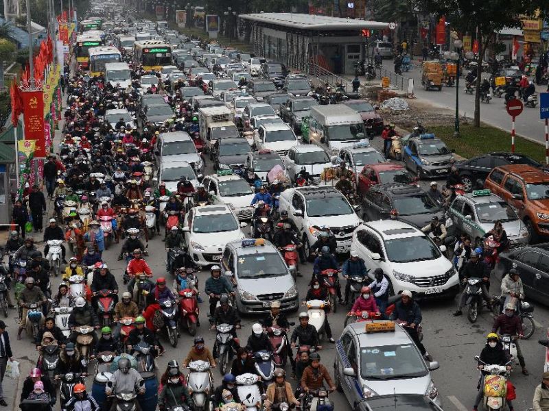 mpg 5 Tình trạng giao thông thực tế