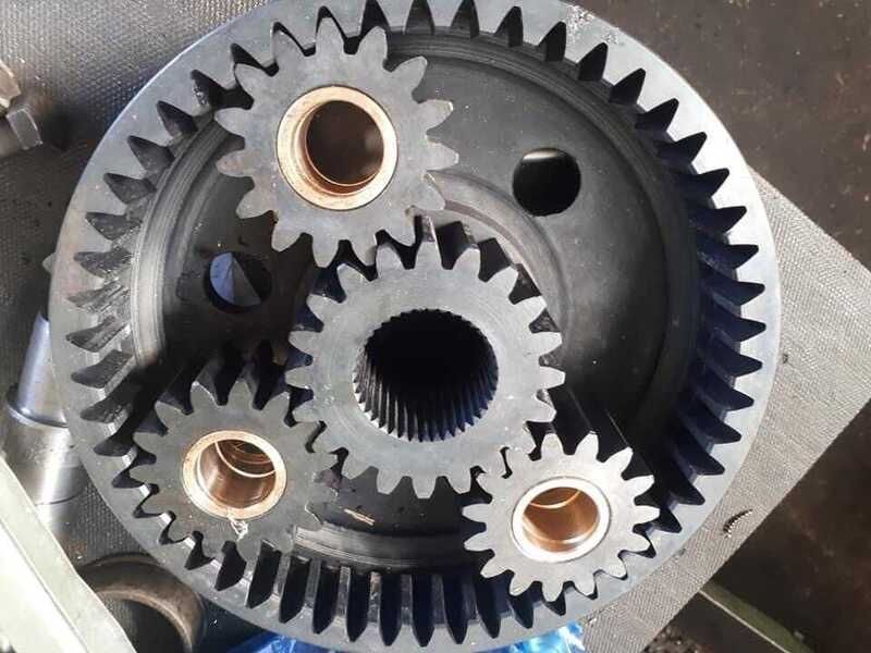 Bánh răng hành tinh là bộ phận thuộc hộp giảm tốc hành tinh