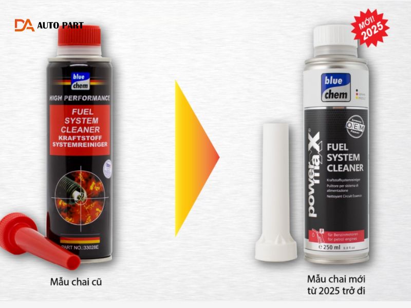 Dung dịch vệ sinh kim phun Bluechem Fuel System Cleaner