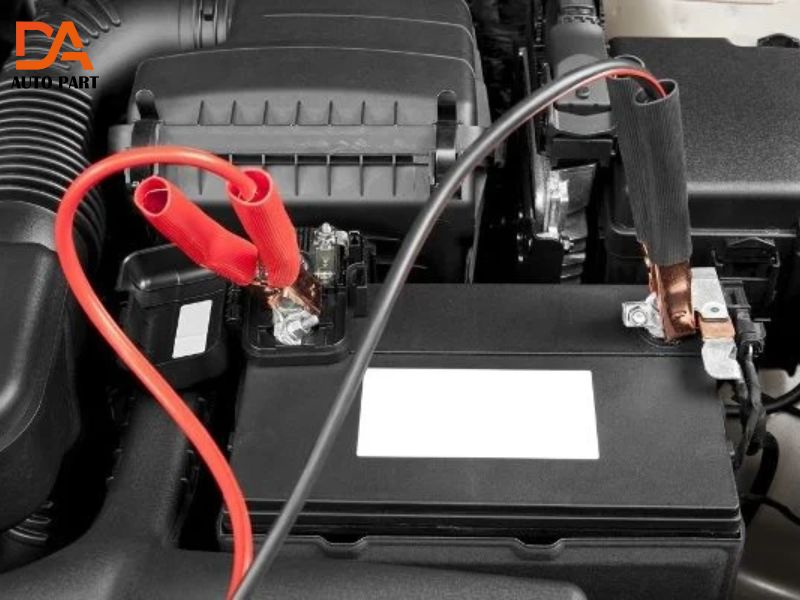 Kết nối sạc ắc quy bằng dây câu bình