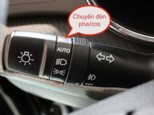 Cách bật đèn pha xe ô tô