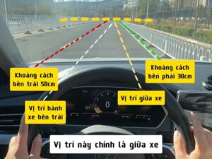 Cách căn đường khi lái xe ô tô