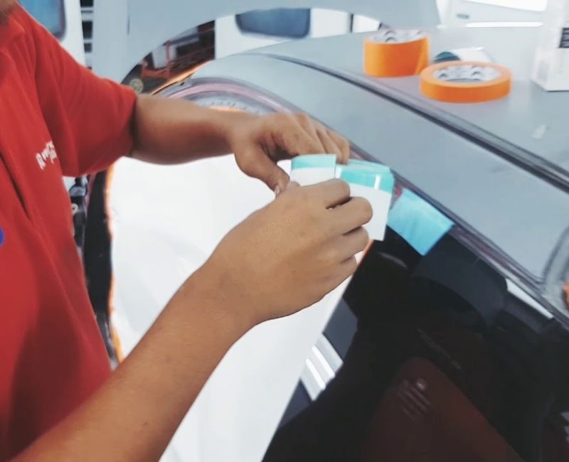 Hướng dẫn lắp nẹp dán keo 3M (ốp ngoài)