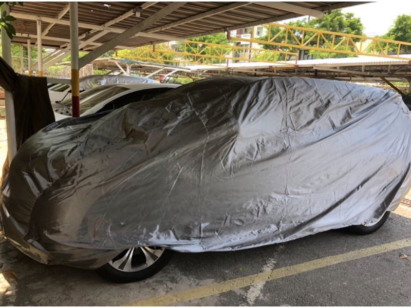 Rửa sạch, phủ wax rồi trùm bạt thoáng khí