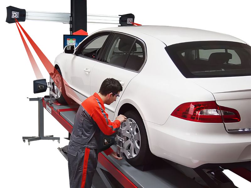 Thiết bị căn chỉnh góc lái chuyên dụng