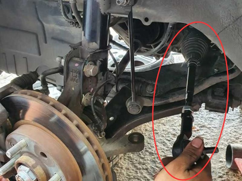 Hướng dẫn cách lắp thước lái ô tô