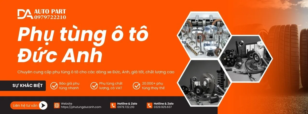 Phụ Tùng Đức Anh chuyên cung cấp phụ tùng cho xe Đức, Anh chất lượng