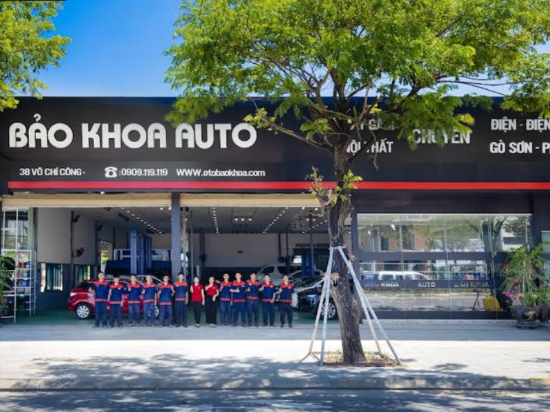 Bảo Khoa là gara sửa chữa ô tô ngập nước tại Đà Nẵng nổi tiếng