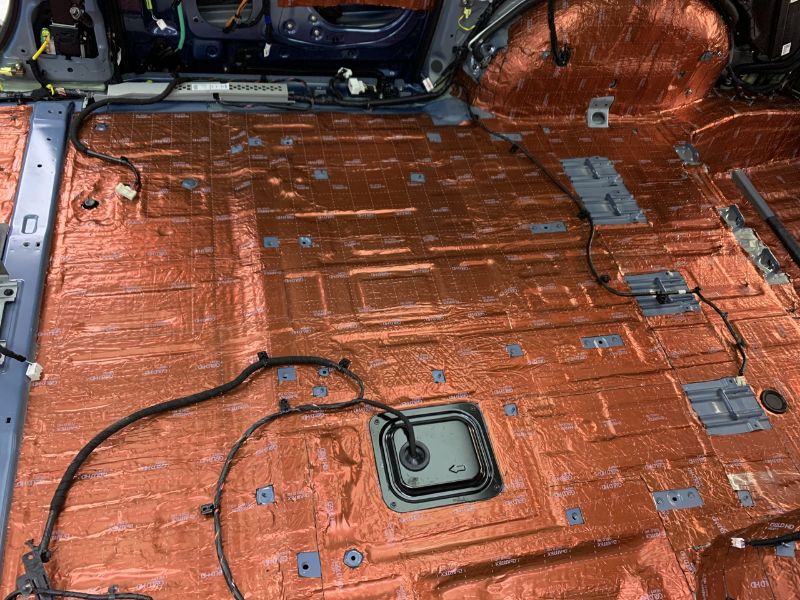 Cách âm bằng vật liệu chống rung cho ô tô