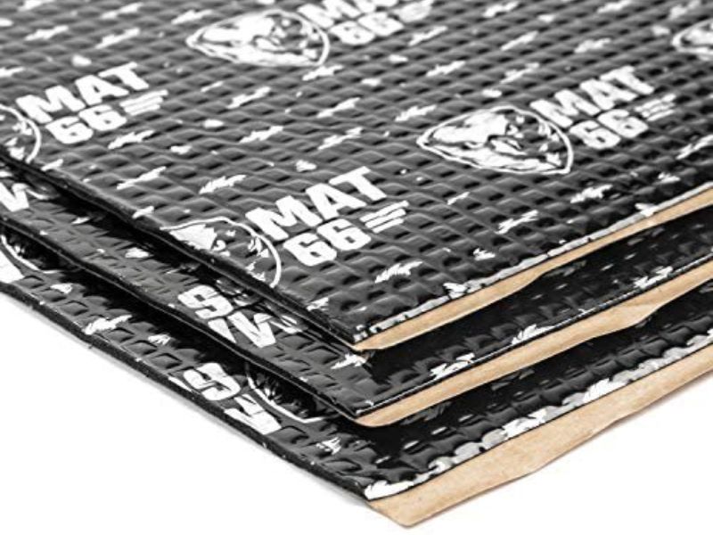 Cách âm bằng vật liệu đa lớp cách nhiệt và chống ồn cho ô tô