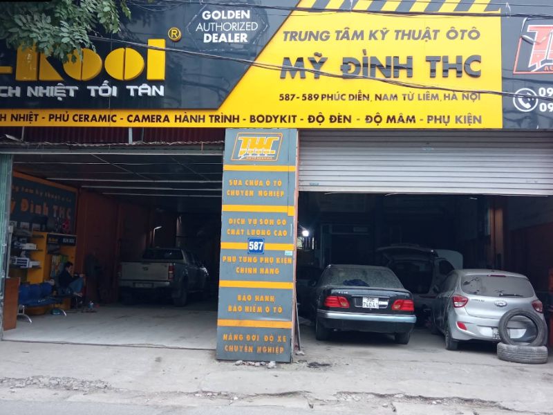 Gara sửa chữa ô tô Mỹ Đình THC