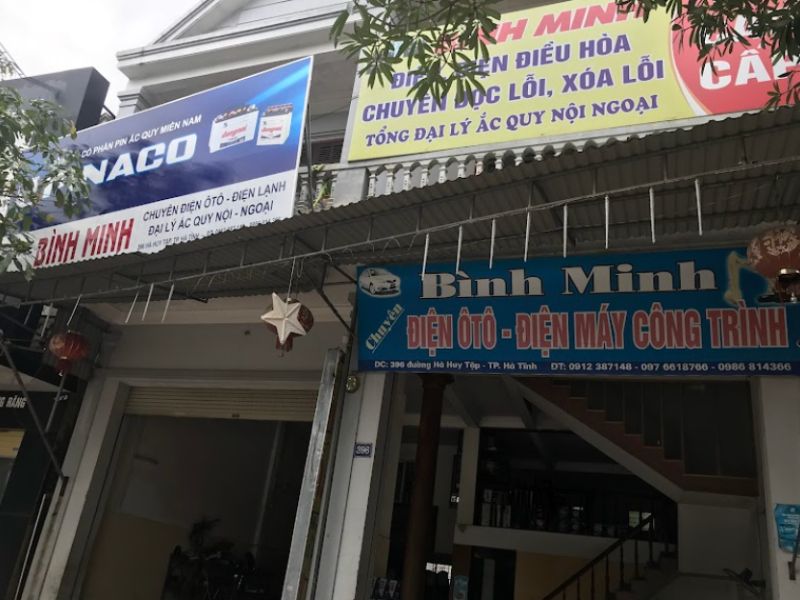 Garage Ô Tô - Ắc quy Bình Minh