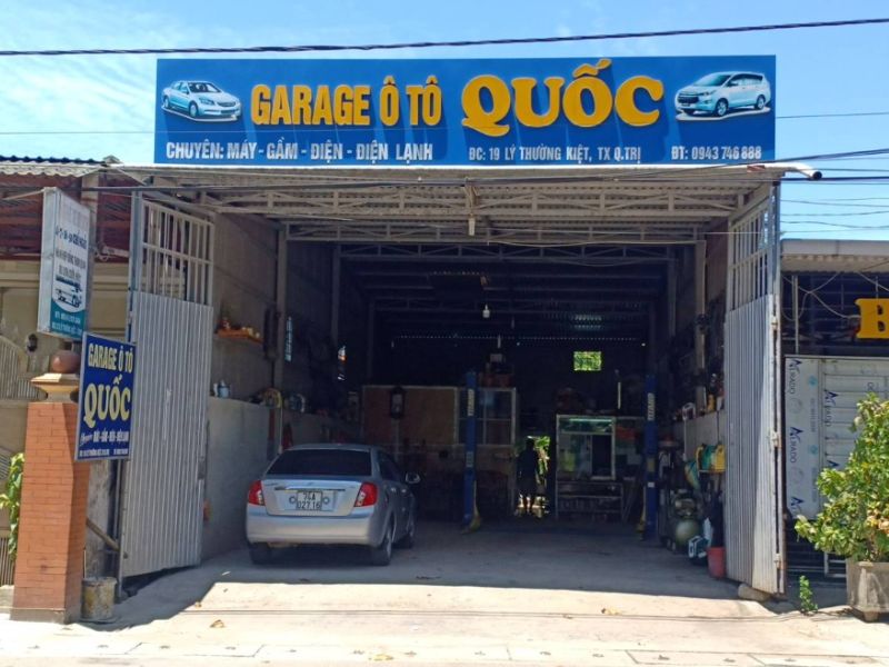 Garage sửa chữa ô tô Quốc