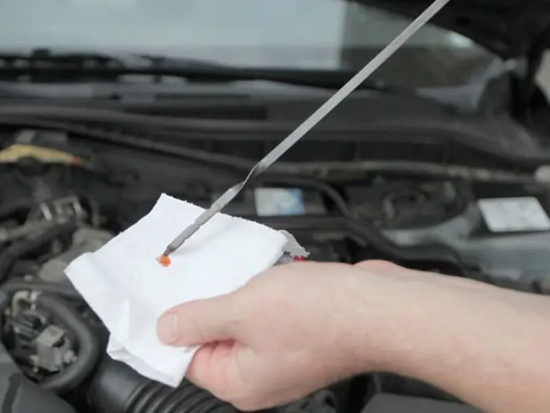 Kiểm tra dầu động cơ và dầu hộp số