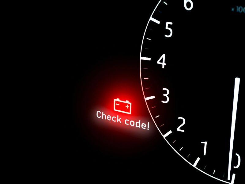 Xe báo lỗi ắc quy đang gặp trục trặc cần kiểm tra hệ thống điện ngay