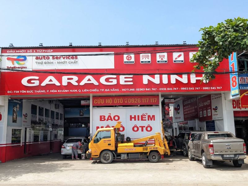 Xưởng sửa chữa ô tô của GARAGE NINH
