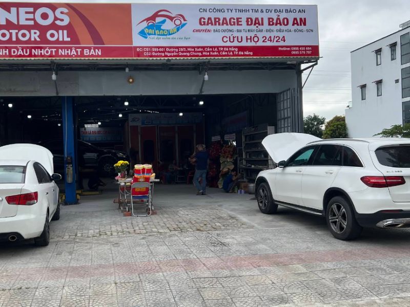Xưởng sửa chữa xe của Đại Bảo An Auto