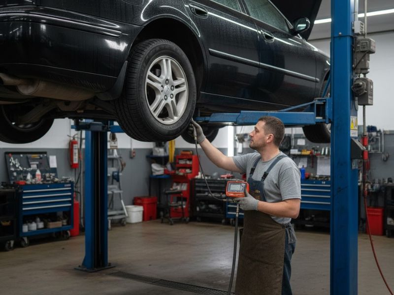 Cách kiểm tra bơm xăng sau khi xe ô tô bị ngập