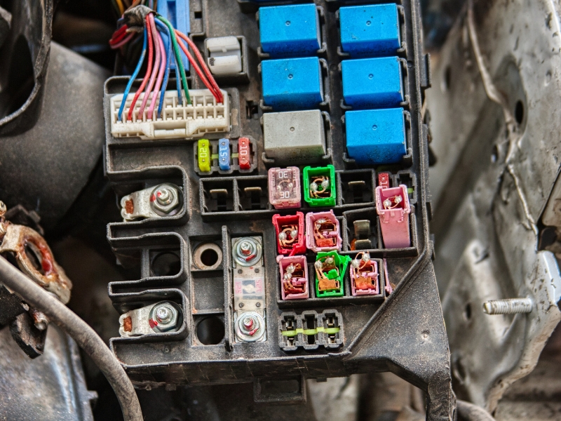 Cầu chì bị hỏng là nguyên nhân khiến xe báo lỗi EPS