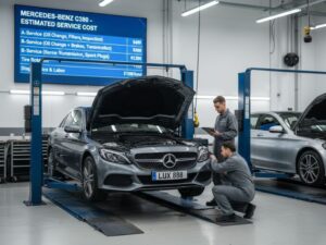 chi phí bảo dưỡng Mercedes C300