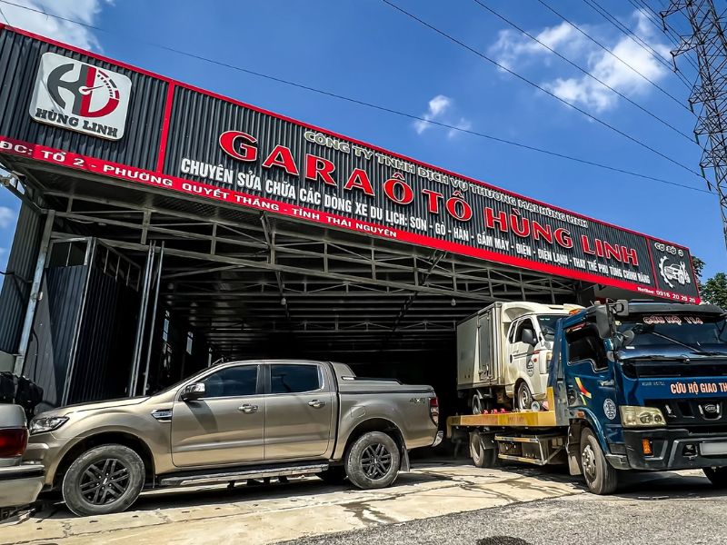 Gara ô tô Hùng Linh
