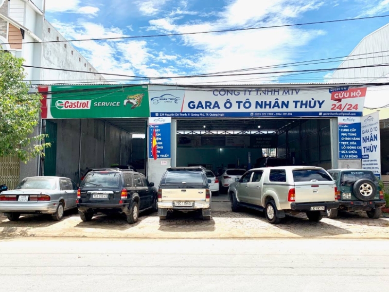 Gara ô tô Nhân Thùy