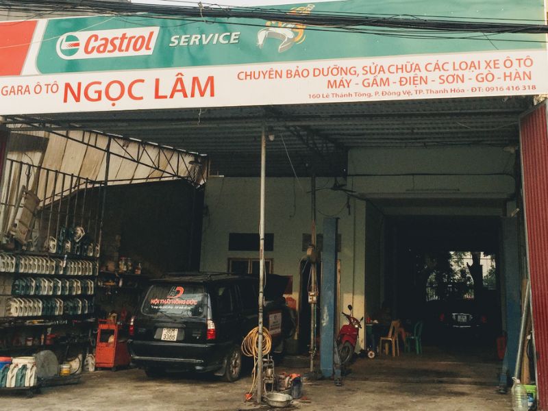 Gara ô tô Ngọc Lâm - Gara sửa hộp số bị ngập nước tại Thanh Hóa