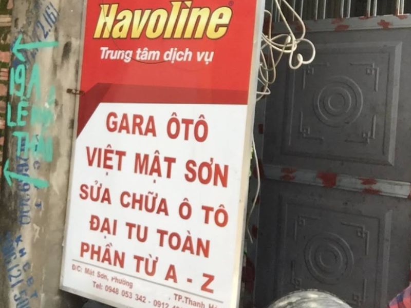 Gara ô tô Việt Mật Sơn