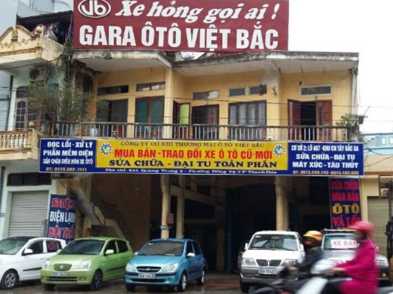 Garage ô tô Việt Bắc