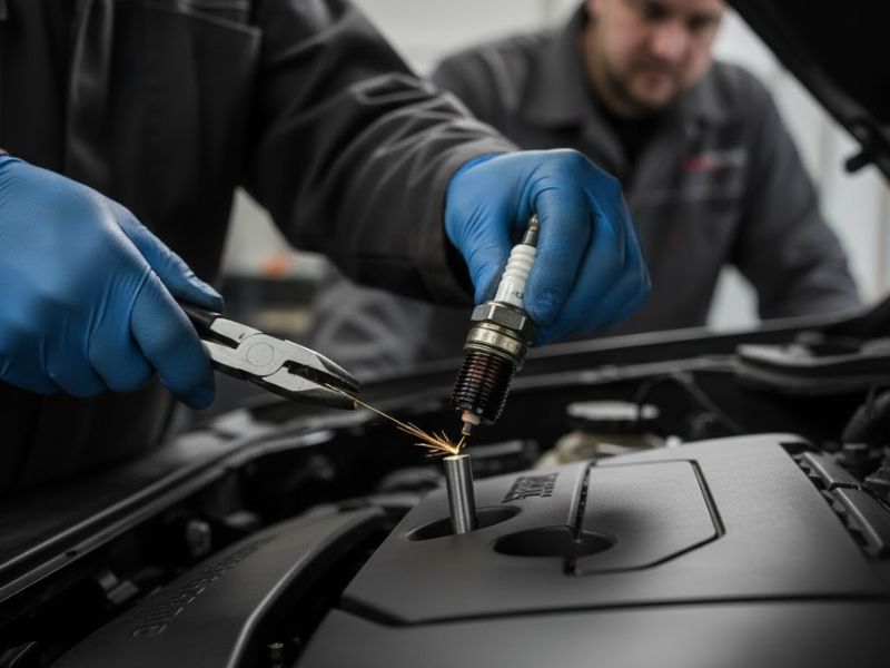 Hệ thống đánh lửa ô tô bị yếu