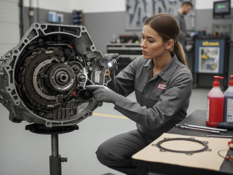 Hộp số gặp lỗi cơ khí hoặc thủy lực