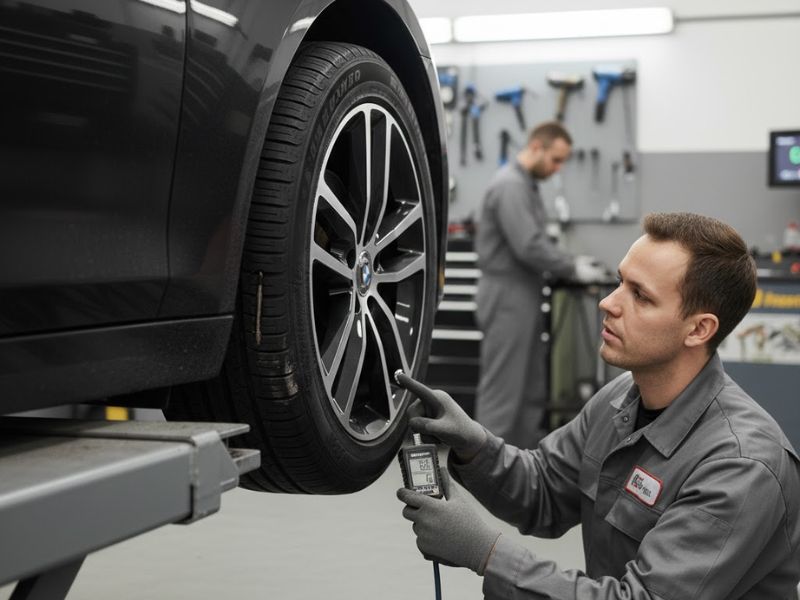 Nguyên nhân xuất phát từ bánh xe và lốp xe