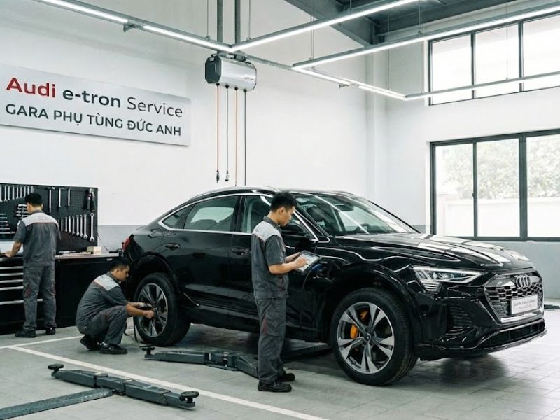 Phụ Tùng Đức Anh địa chỉ bảo dưỡng xe Audi chuyên nghiệp tại Hà Nội