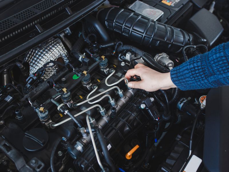 Sau khi kiểm tra, tiến hành lắp bugi vào đảm bảo đúng kỹ thuật