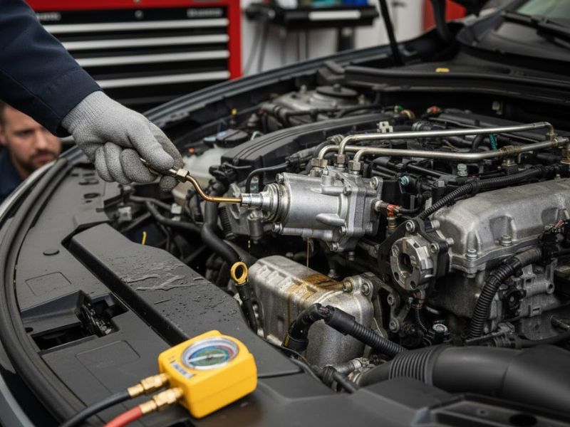 Bơm chưa được mồi dầu đầy đủ