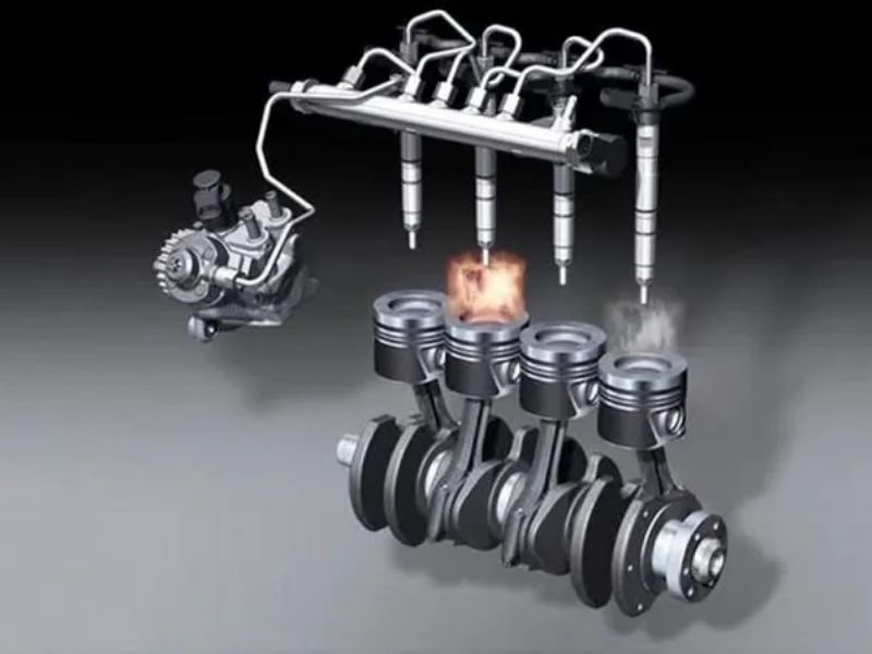 Xe báo lỗi động cơ: Nguyên nhân, dấu hiệu và cách xử lý hiệu quả 4 Hệ thống nhiên liệu gặp vấn đề