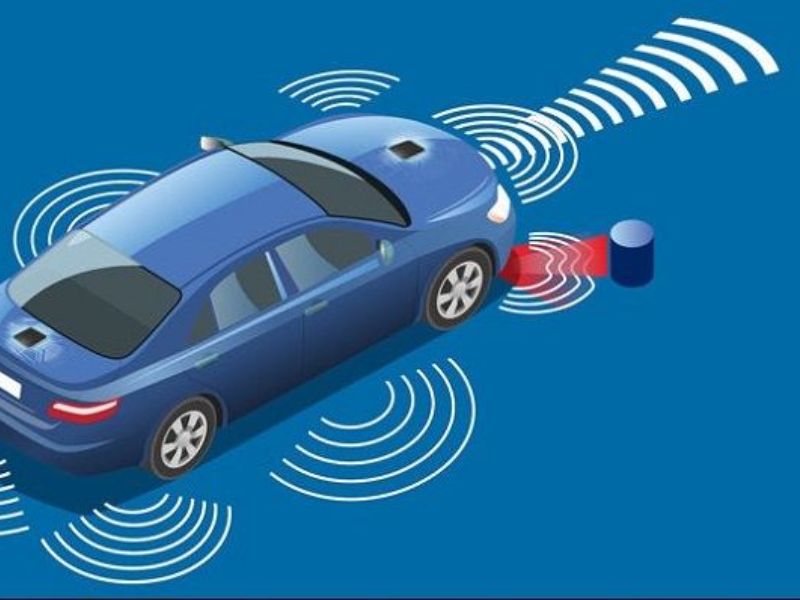 Cảm biến điểm mù ô tô không bật được: Nguyên nhân và cách khắc phục 4 Kiểm tra cài đặt cảm biến trên màn hình trung tâm trên ô tô