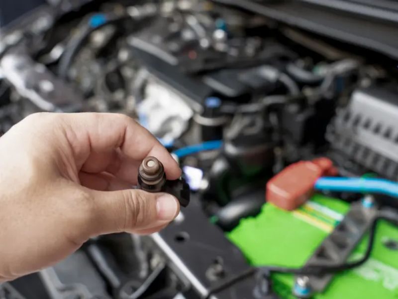 Bảo dưỡng kim phun xăng điện tử: Khi nào làm, quy trình & chi phí 3 Kiểm tra tình trạng kim phun trước bảo dưỡng