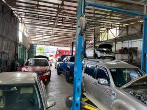 thay giảm xóc sau khi ngập nước