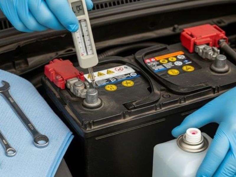 Ắc quy nhanh chai, giảm tuổi thọ