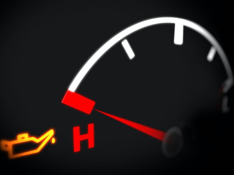 Áp suất dầu động cơ quá cao