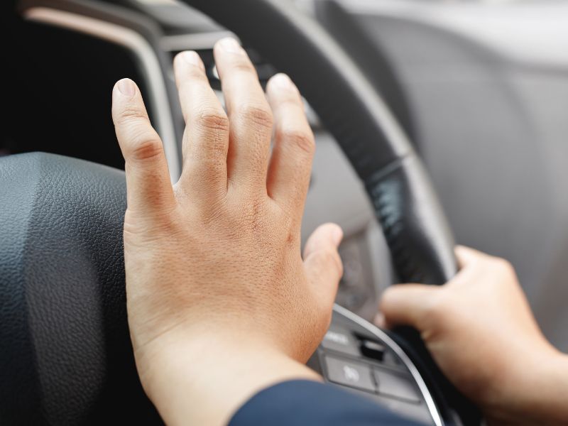 Bị hỏng 1 còi khiến hệ thống còi kêu không ổn định