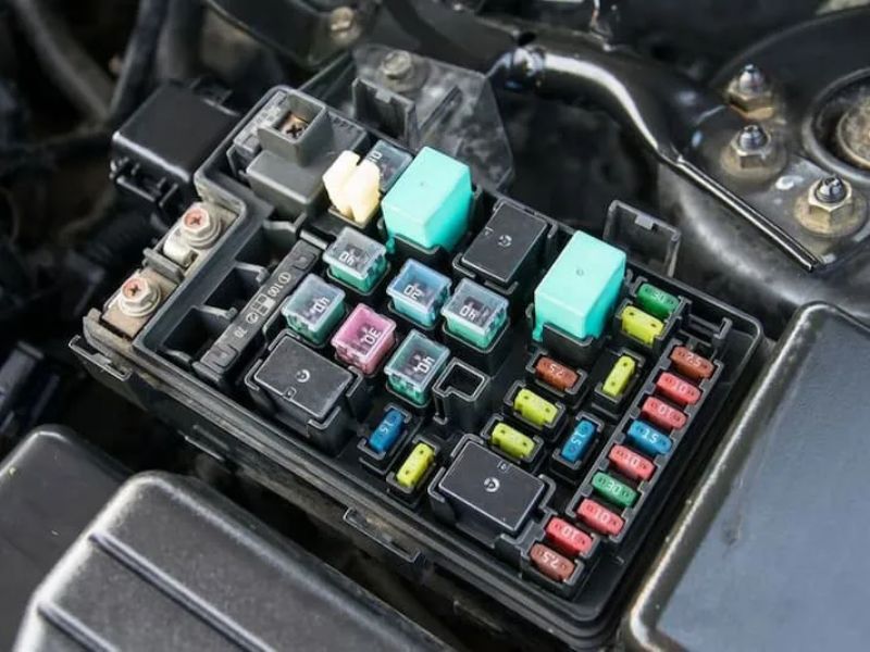 Cầu chì đứt khiến quạt động cơ không chạy