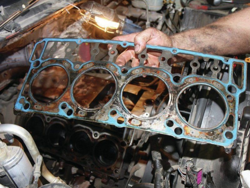 Gioăng, phớt vành trái bị lão hóa